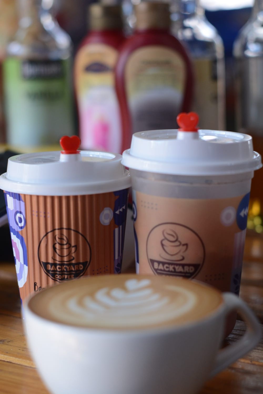 Branded cup