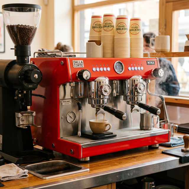 Professional espresso machine